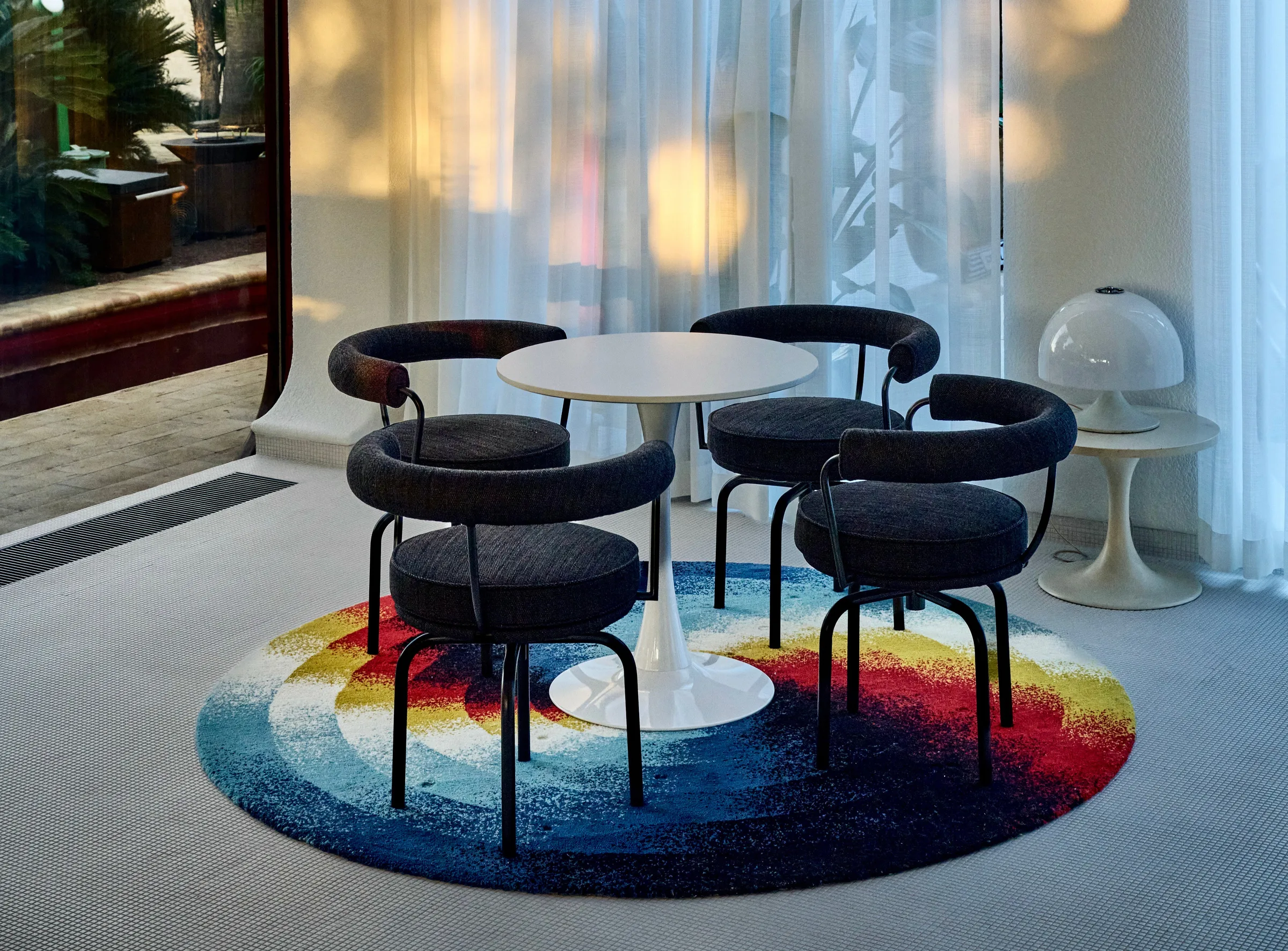 CHROMADYNAMICA CIRCULAR RUG